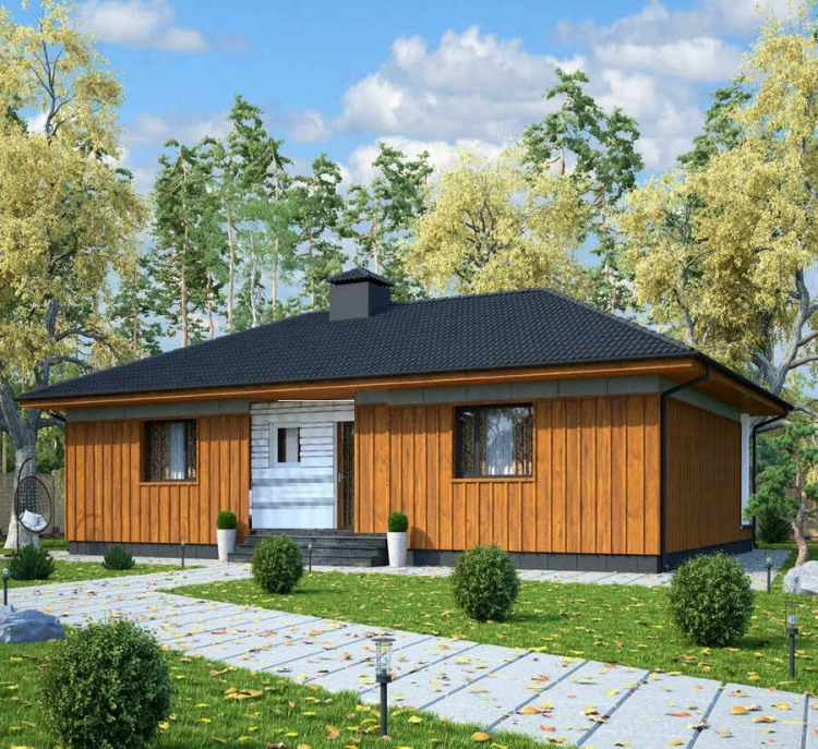 Каркасные дома Стокгольм S под ключ