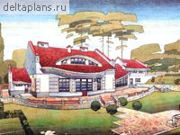 Проект дома V-524-1P