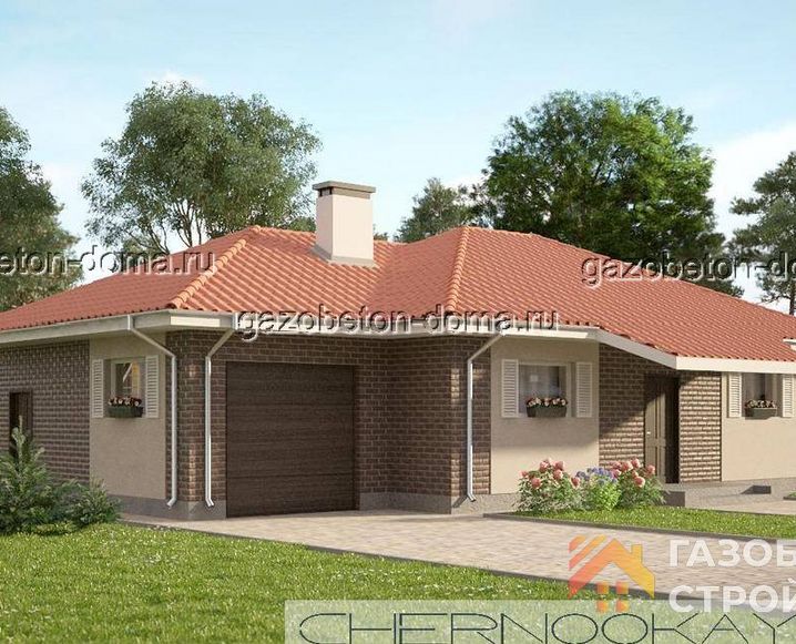 Дом из кирпича Проект КД-16