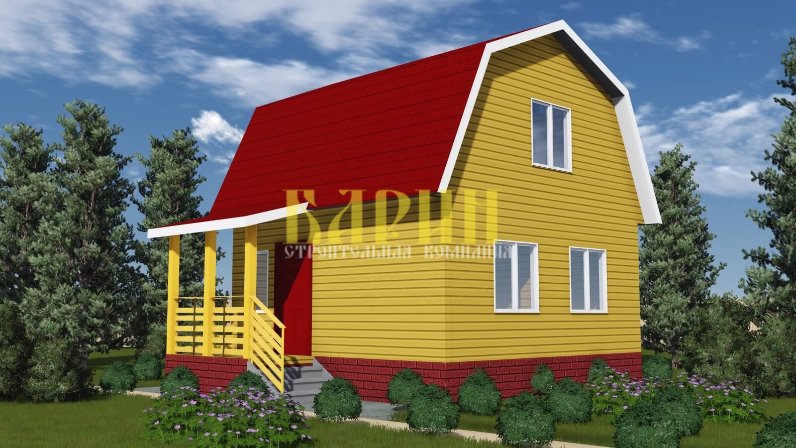 ПД - 75 - Строительство домов из Каркаса, СИП, Бруса под ключ