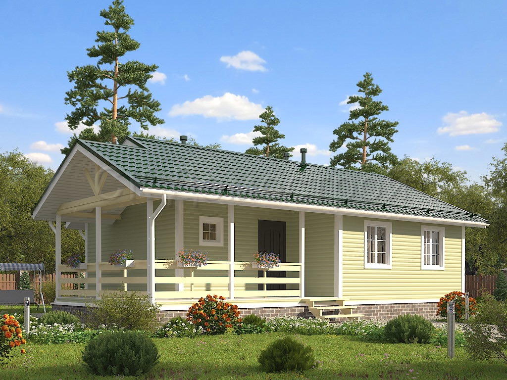 Дом «Остапов» 8х11,5 м