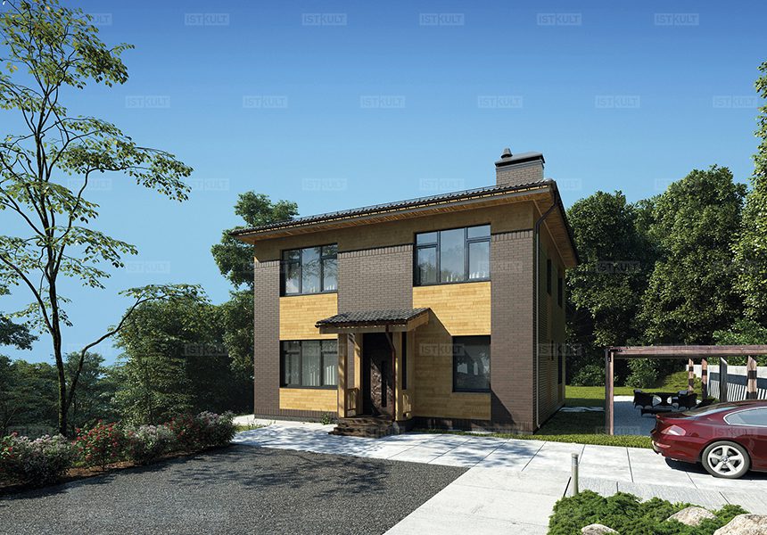 Дом по проекту «Паульберг» - Золотое Сечение