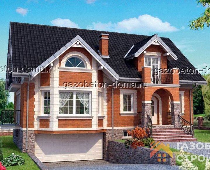 Дом из кирпича Проект КД-4