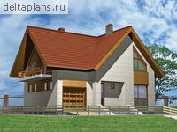 Проект дома D-152-1P