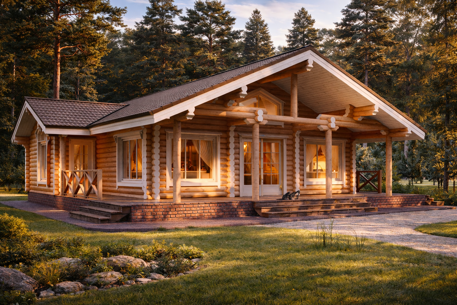 Проект дома «Сосновый бор» | ЭкоТех