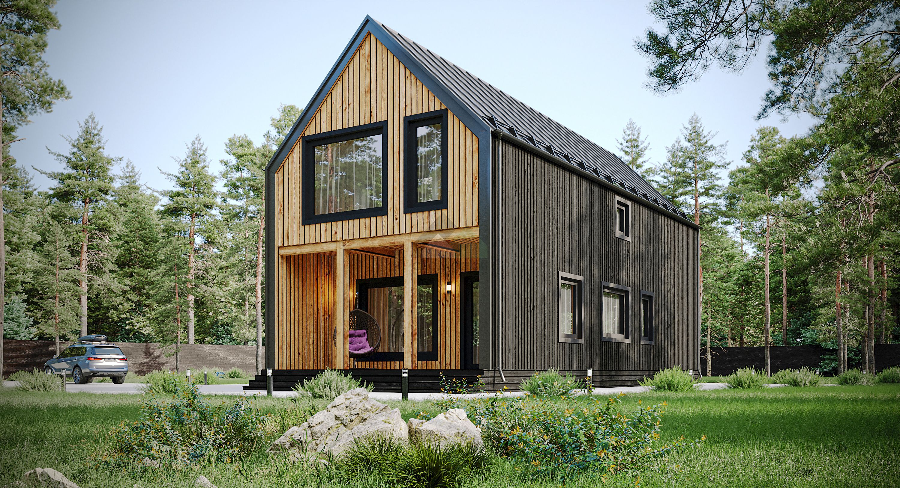 Кирпичный дом С-154 К «Гармония»