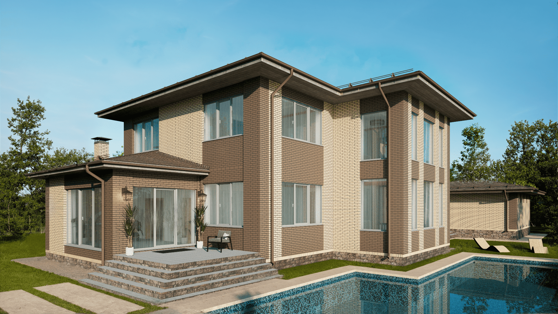 Дом по проекту «ЗС 786-21» - Золотое Сечение