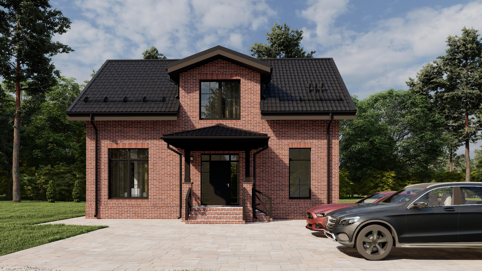 Дом по проекту «ЗС 925-21» - Золотое Сечение