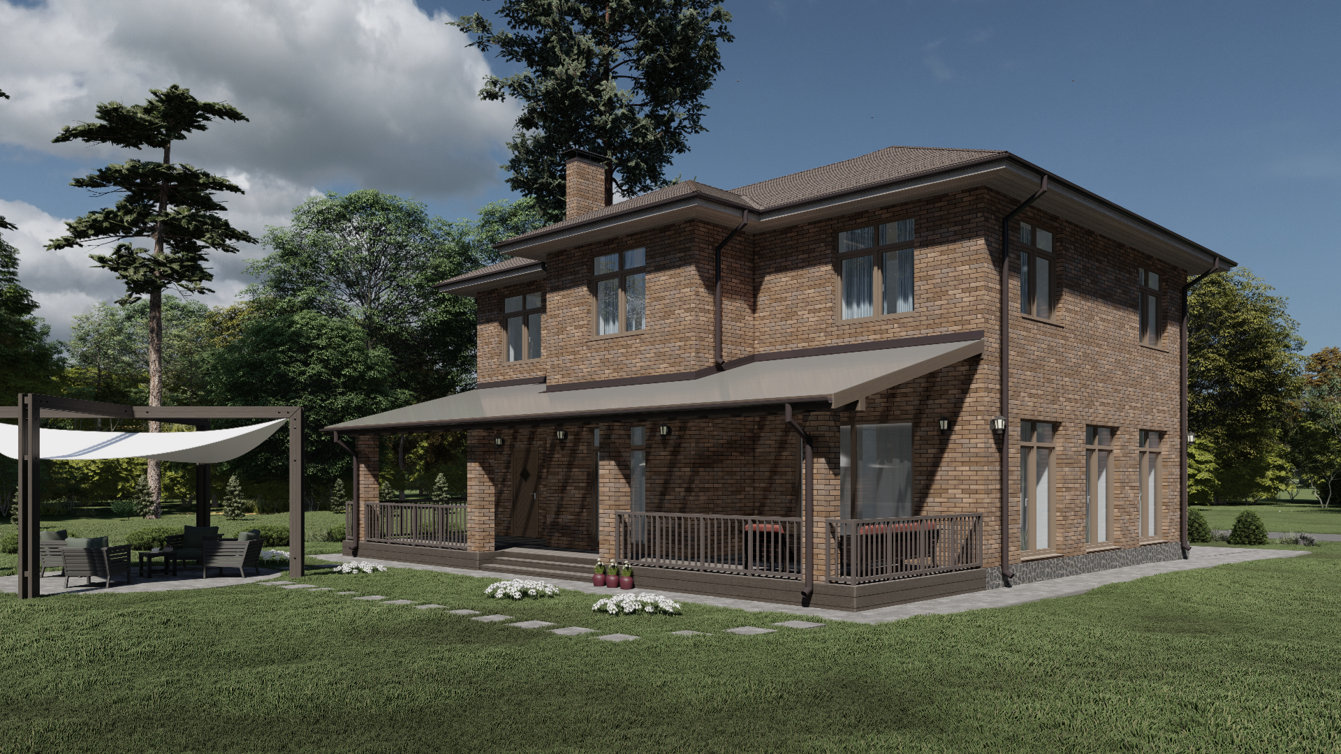 Дом по проекту «ЗС 928-21» - Золотое Сечение