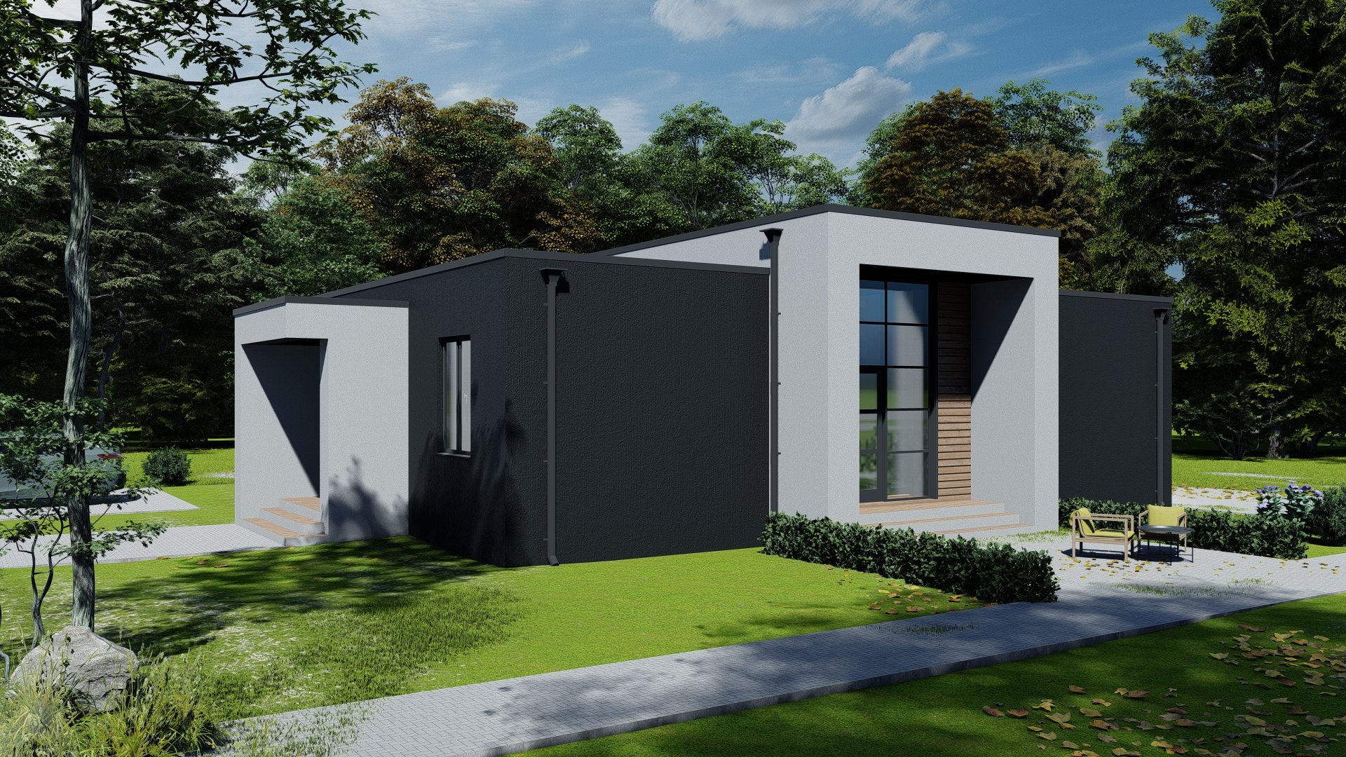 Дом по проекту «ЗС 216-22» - Золотое Сечение