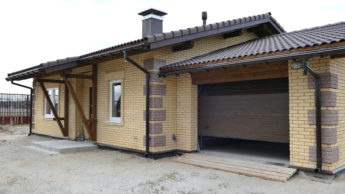 Дома из газобетона Бунгало S под ключ