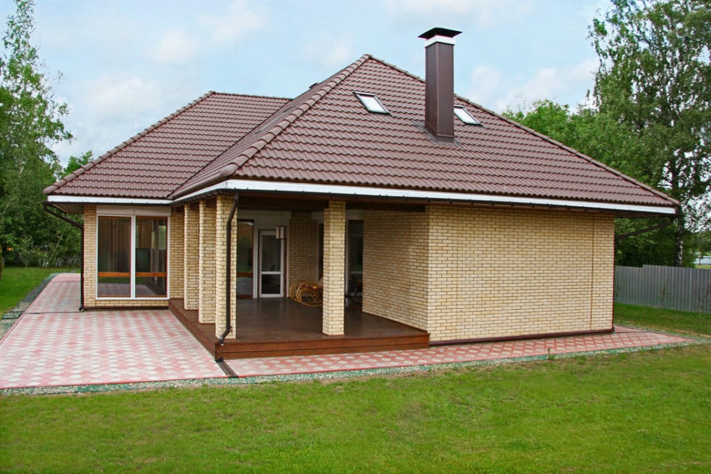 Дома из керамических блоков Бунгало 2 S под ключ