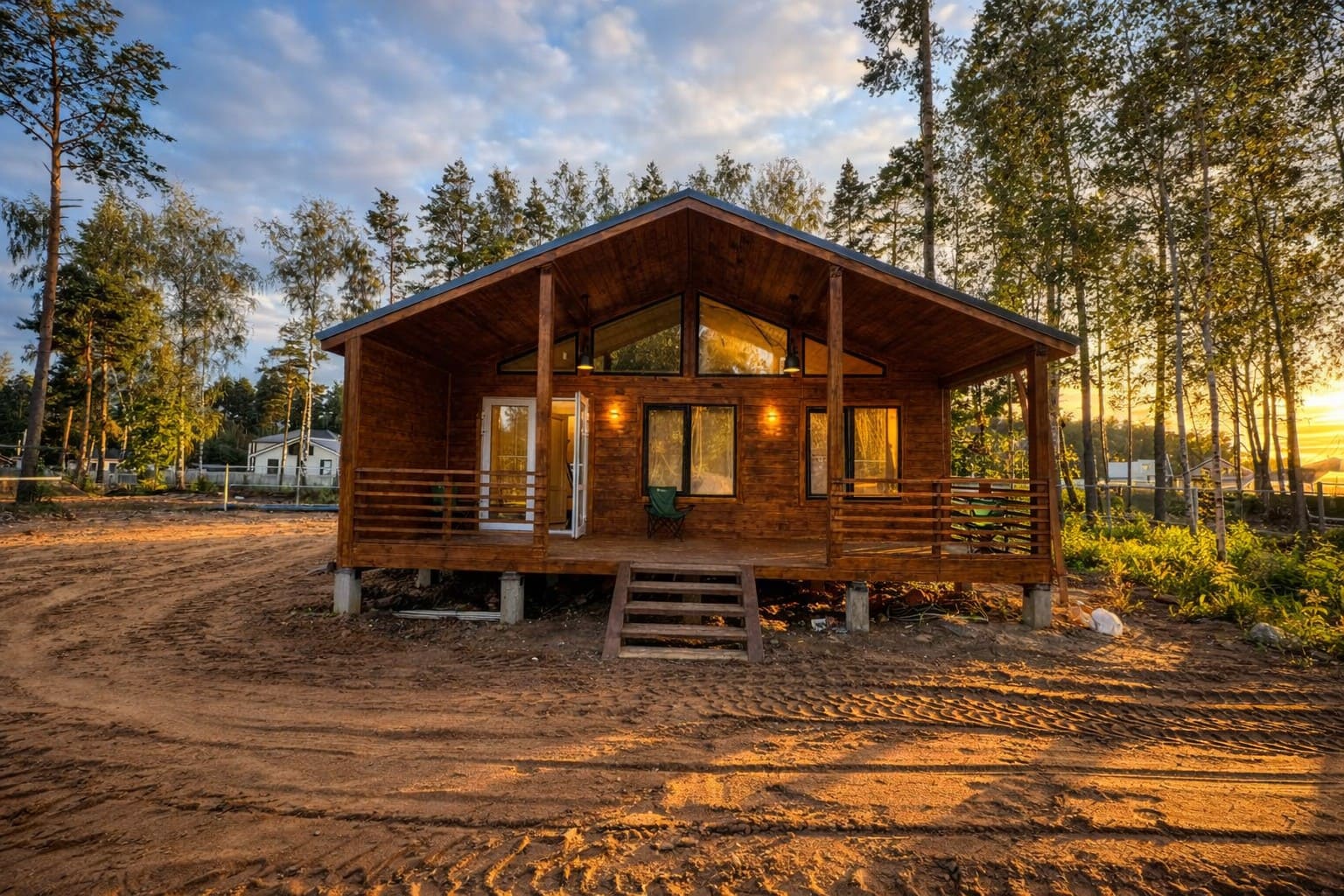 Каркасный дом (ШОУРУМ Баркас) 96 м² — г. Балашиха, мкр-н Купавна, Московская область